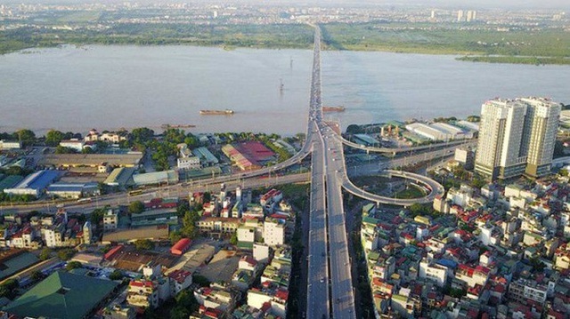 Dự án cầu Vĩnh Tuy thứ 2 khiến bất động sản Long biên được tiếp thêm nhiệt
