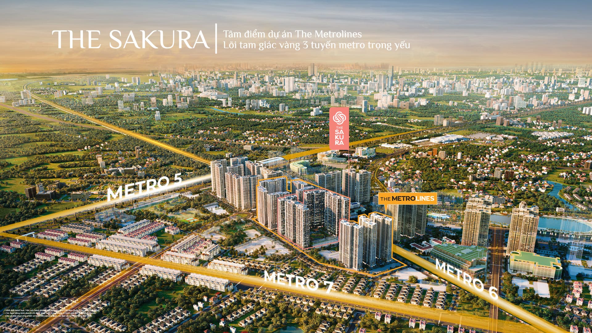 Toà SA3 The Sakura – Dấu ấn xứ Phù Tang giữa lòng đô thị quốc tế Vinhomes Smart City