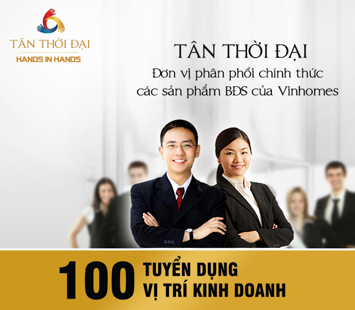 Tháng 3/2016. Tuyển Dụng 50 Chuyên viên kinh doanh Bất Động Sản tại Hà Nội