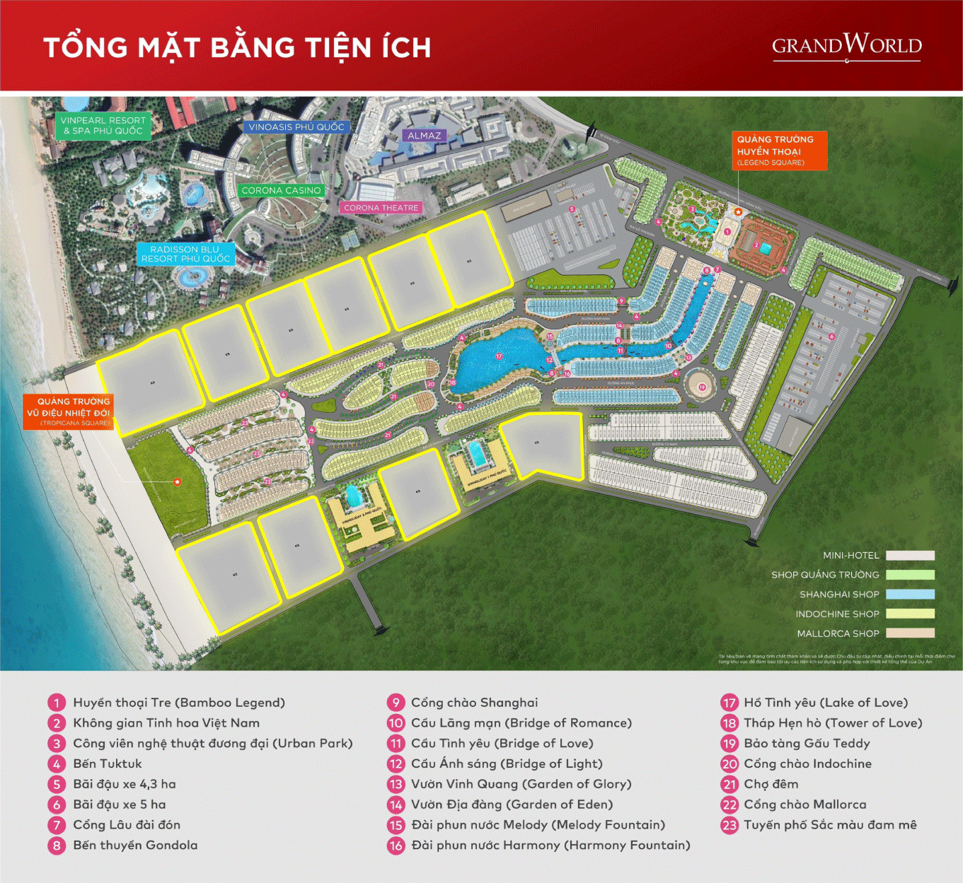 Tất tần tật thông tin, tài liệu về dự án căn hộ view biển The 5Way Phú Quốc - Life Concepts