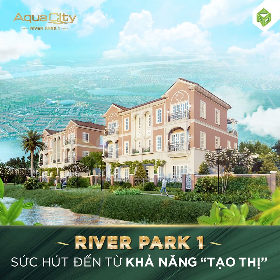 Biệt thự ven sông River Park 1 Aqua City