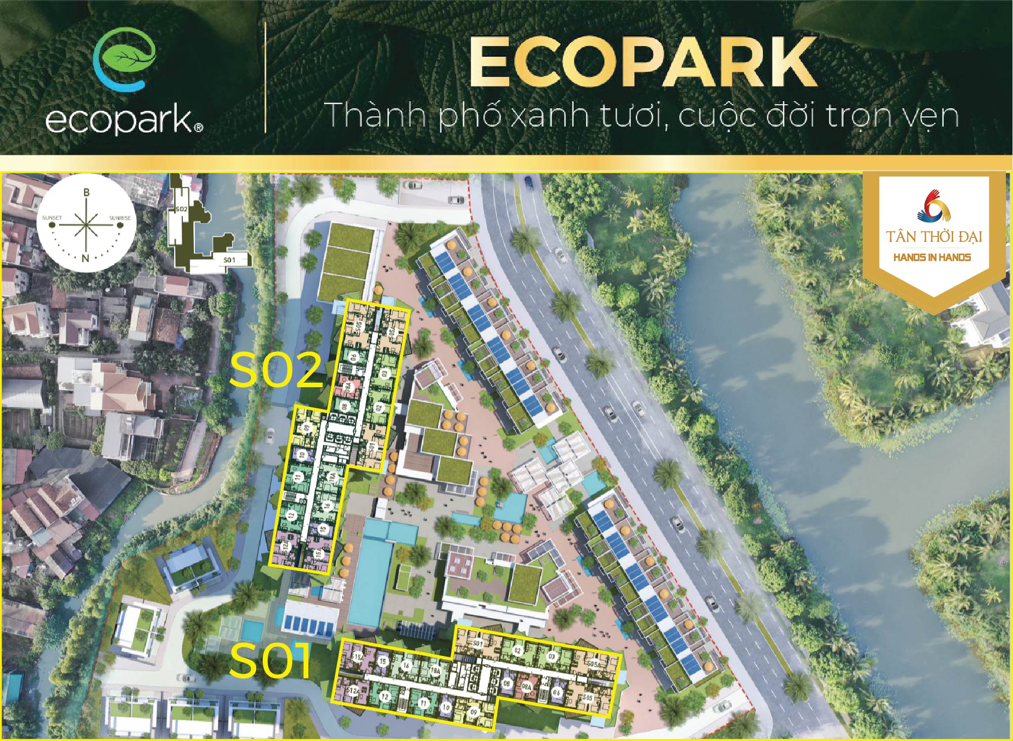 Vị trí Sol Forest Ecopark
