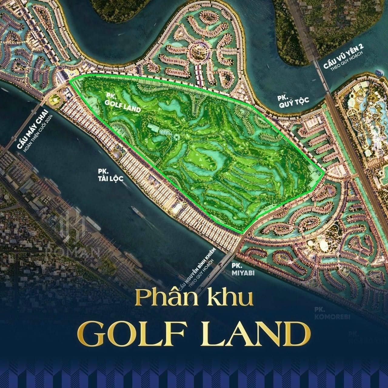 Phân khu Golf Land - Vinhomes Vũ Yên, Hải Phòng