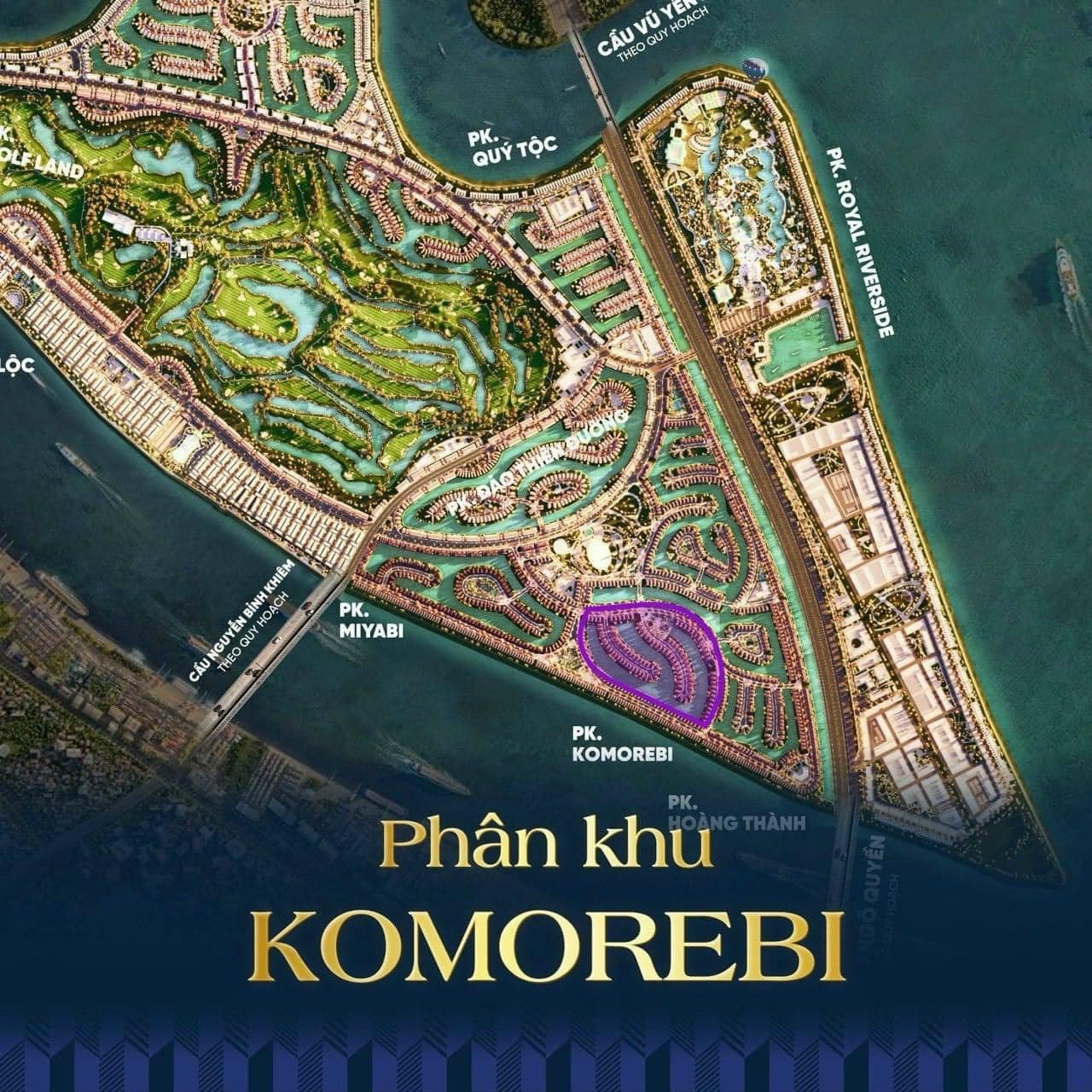 Phân khu Komorebi - Vinhomes Vũ Yên, Hải Phòng