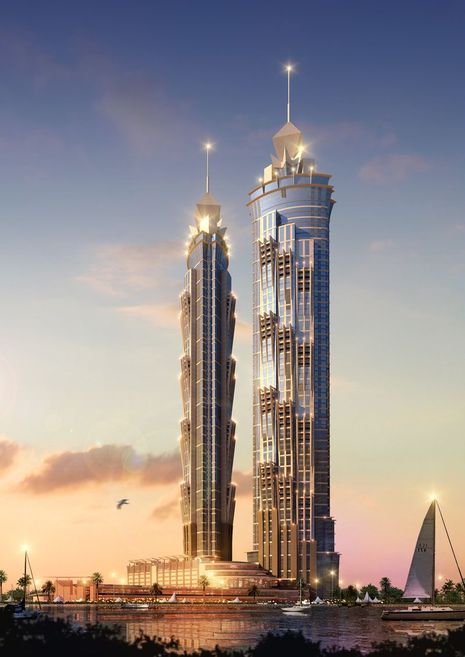 Toà tháp đôi JW MARRIOTT DUBAI