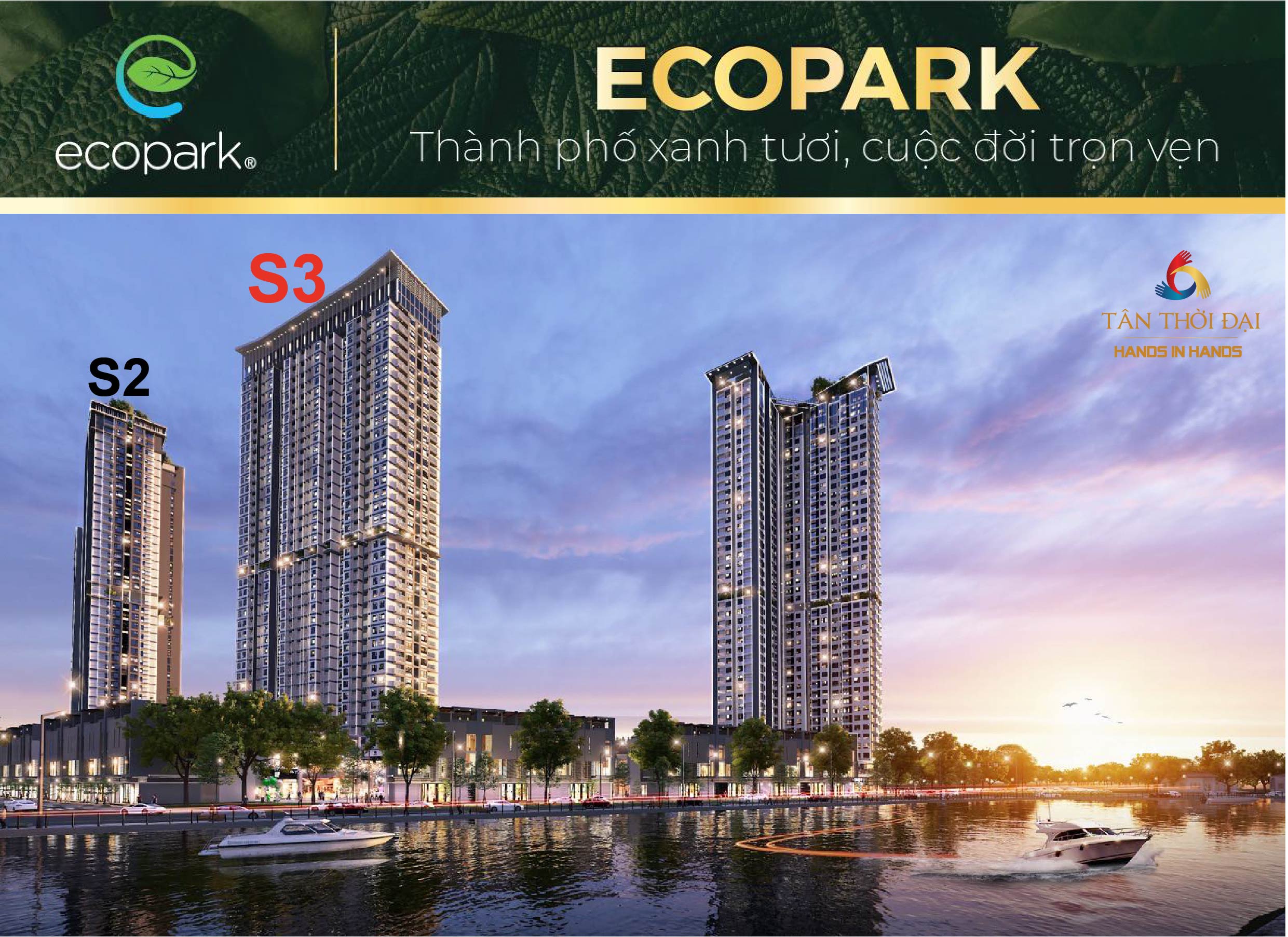 Toà căn hộ S3 - Ecopark Sky Oasis: Thông tin Tổng quan T8/2020